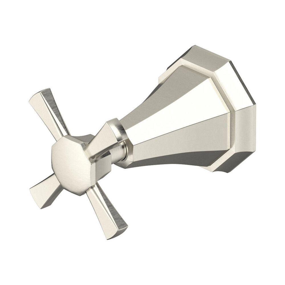 Perrin & Rowe Deco Deco inbouw wand stopkraan 3/4" met kruisgreep  E.3165