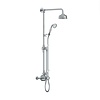 LB1900 Classic Godolphin Aufputz Duschset mit 5" Duschkopf und Handdusche GDE-8743 Lefroy Brooks 1900 Classic LB1900 Classic Godolphin Aufputz Duschset mit 5" Duschkopf und Handdusche GDE-8743