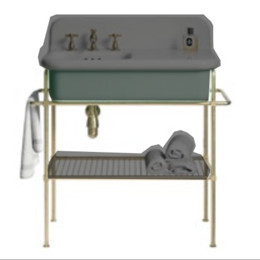 Bleu Provence True Colors Wastafel onderstel TrueColorsLite