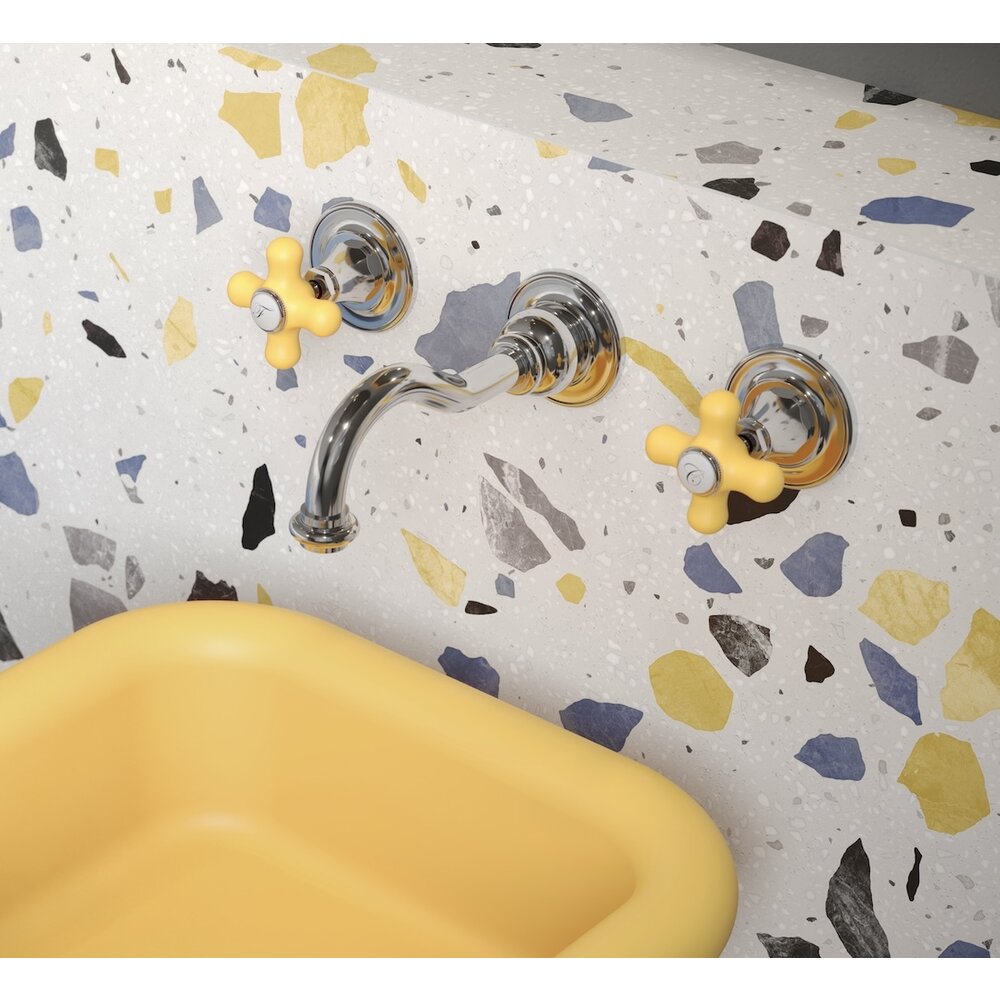 BP Wall mounted basin mixer RLP1011M Bleu Provence BP Wall mounted basin mixer RLP1011M