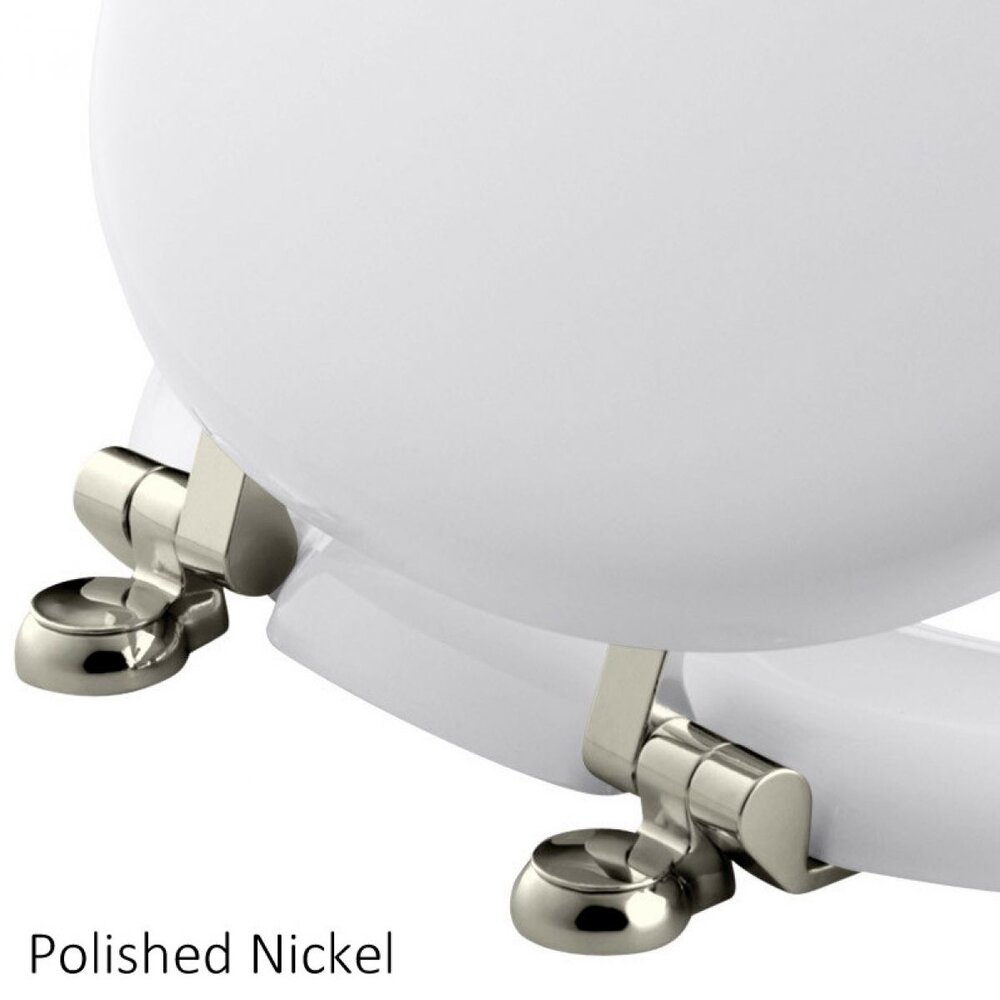 Imperial Oval houten toiletzitting met soft-close - eiken