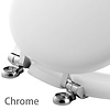 Windsor wooden toilet seat with softclose - white (smooth) Imperial Windsor wooden toilet seat with softclose - white (smooth)