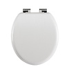 Windsor wooden toilet seat with softclose - white (smooth) Imperial Windsor wooden toilet seat with softclose - white (smooth)