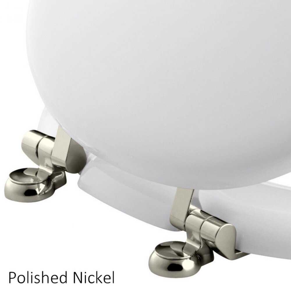 Imperial Windsor houten toiletzitting met soft-close - mat zwart