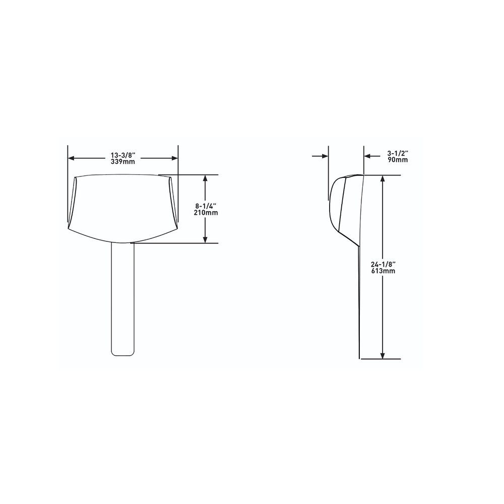 Victoria + Albert VA Universal head rest HR-UNI