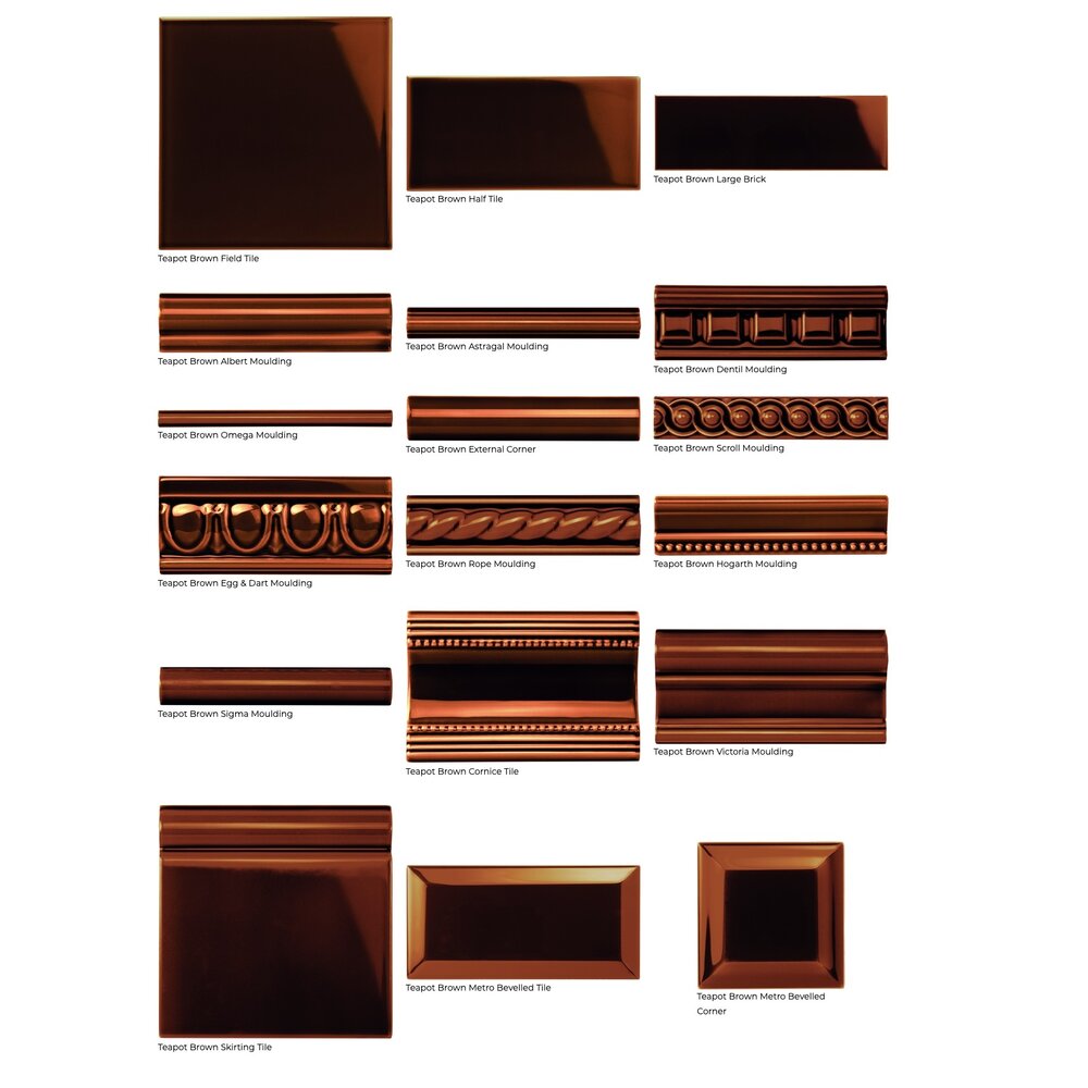 OS Artworks OS Artworks Teapot Brown