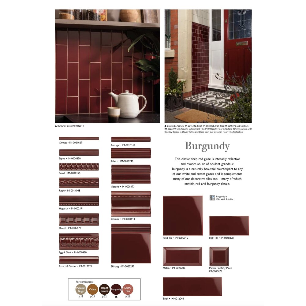 OS Artworks OS Artworks Burgundy