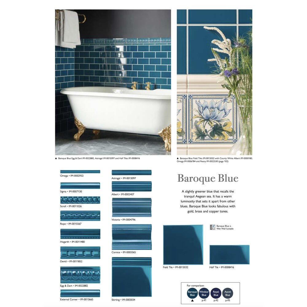 OS Artworks OS Artworks Baroque Blue