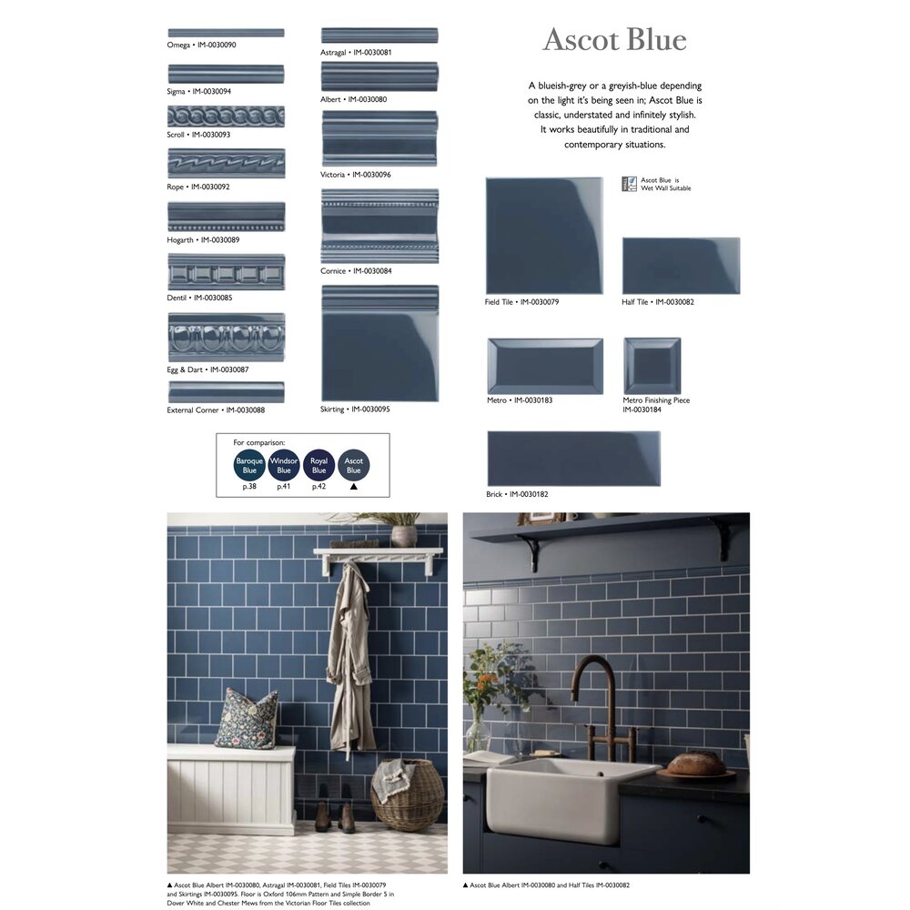 OS Artworks OS Artworks Ascot Blue