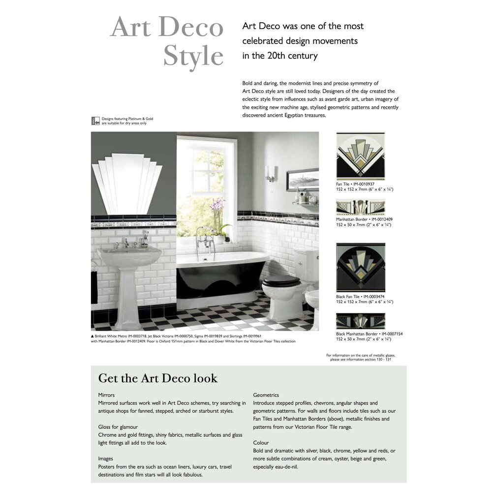 OS Artworks OS Artworks Art Deco Style Manhattan Border