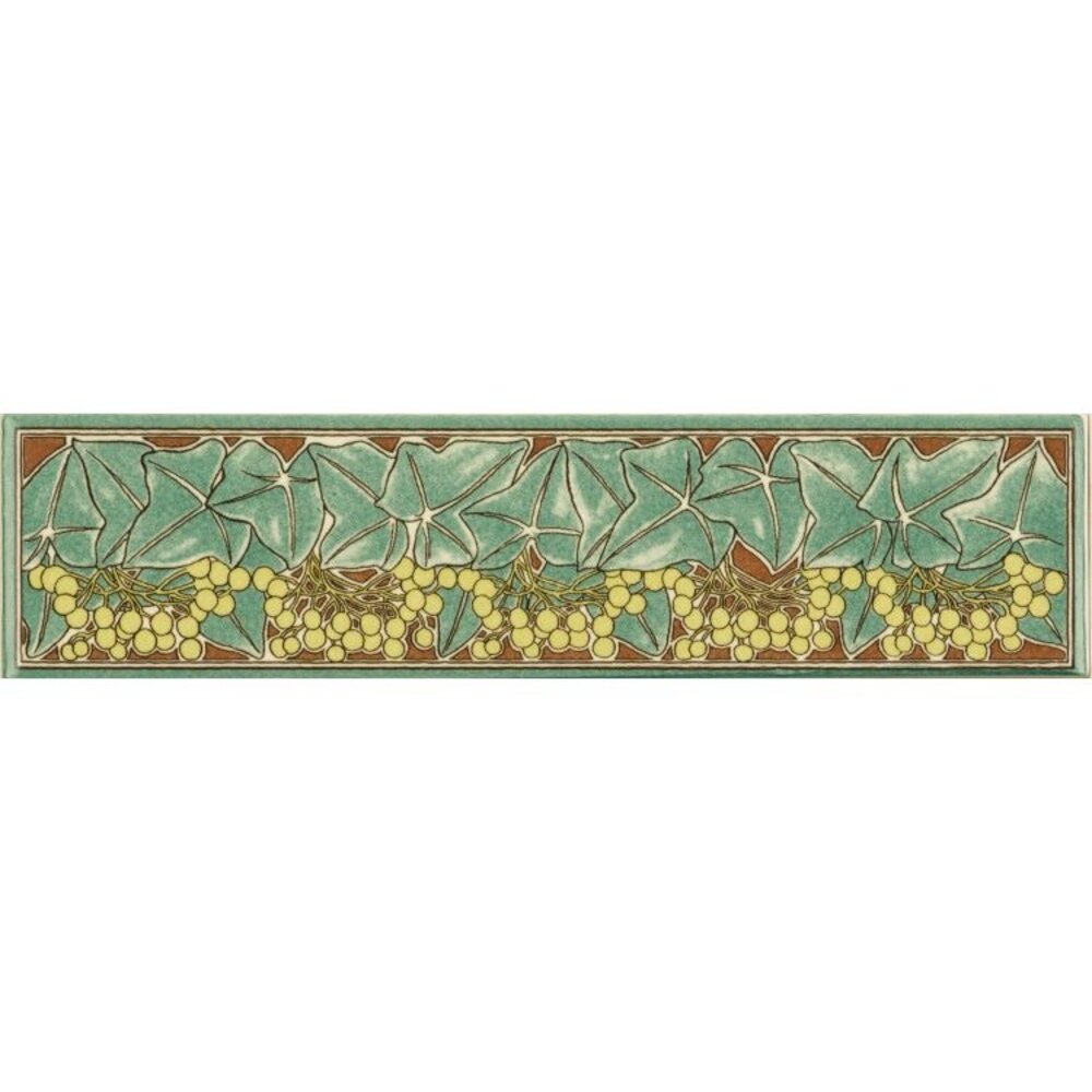 OS Artworks OS Artworks Art Nouveau Ivy on County White