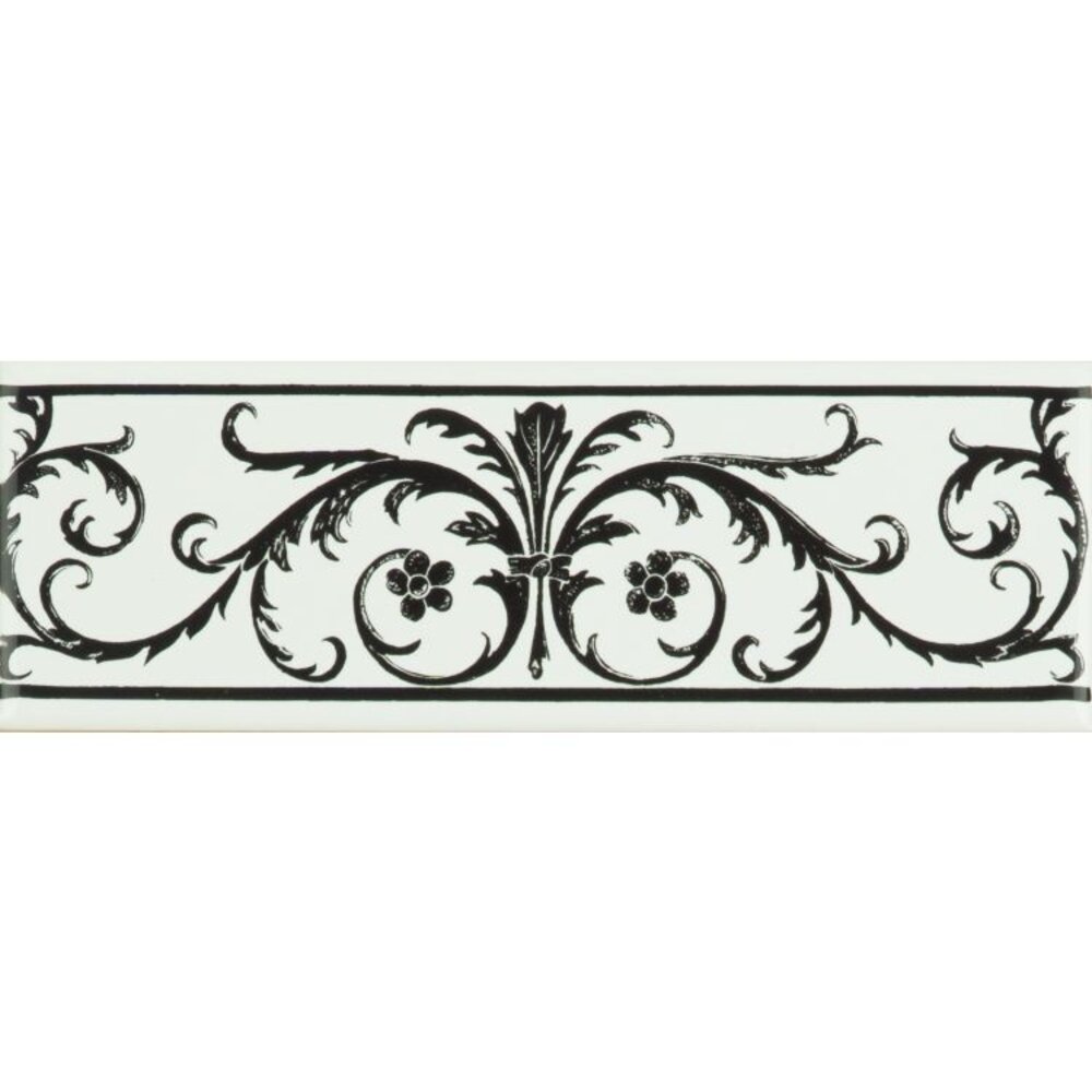 OS Artworks OS Artworks  Acanthus Border on Brilliant White
