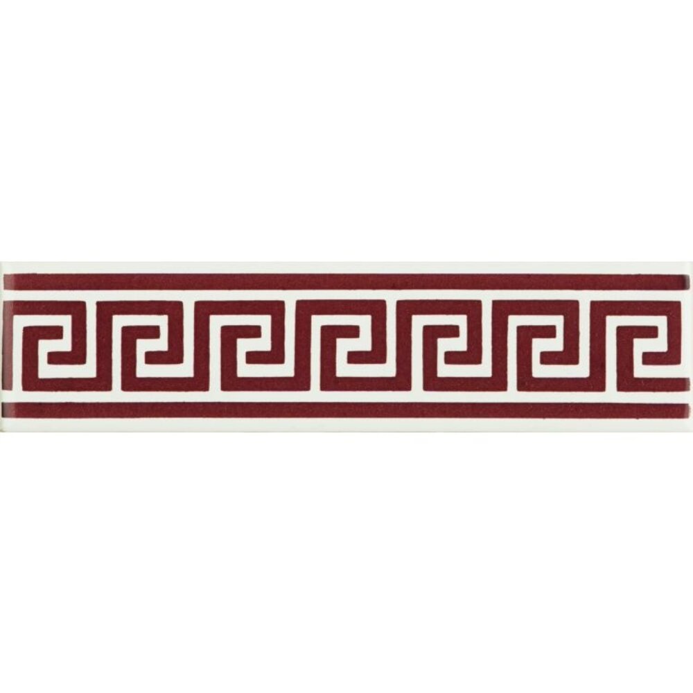 OS Artworks OS Artworks  Greek Key Border on Brilliant White