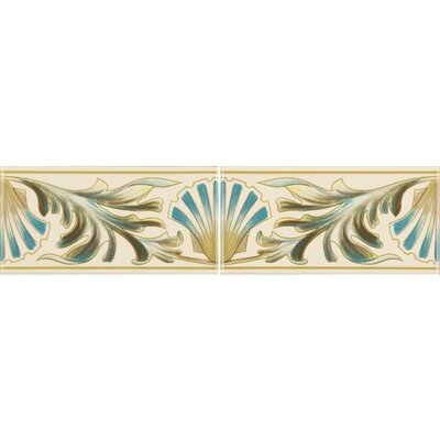 OS Artworks Shell Frieze Border 2-tile set