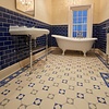 OS Victorian Floor Arundel (Dover White, Grey & Pugin Blue) OS VFT Patterns OS Victorian Floor Arundel (Dover White, Grey & Pugin Blue)