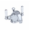 ex showroom: 1-hole basin mixer with lever handles E.3635 - chrome Perrin & Rowe Victorian White ex showroom: 1-hole basin mixer with lever handles E.3635 - chrome