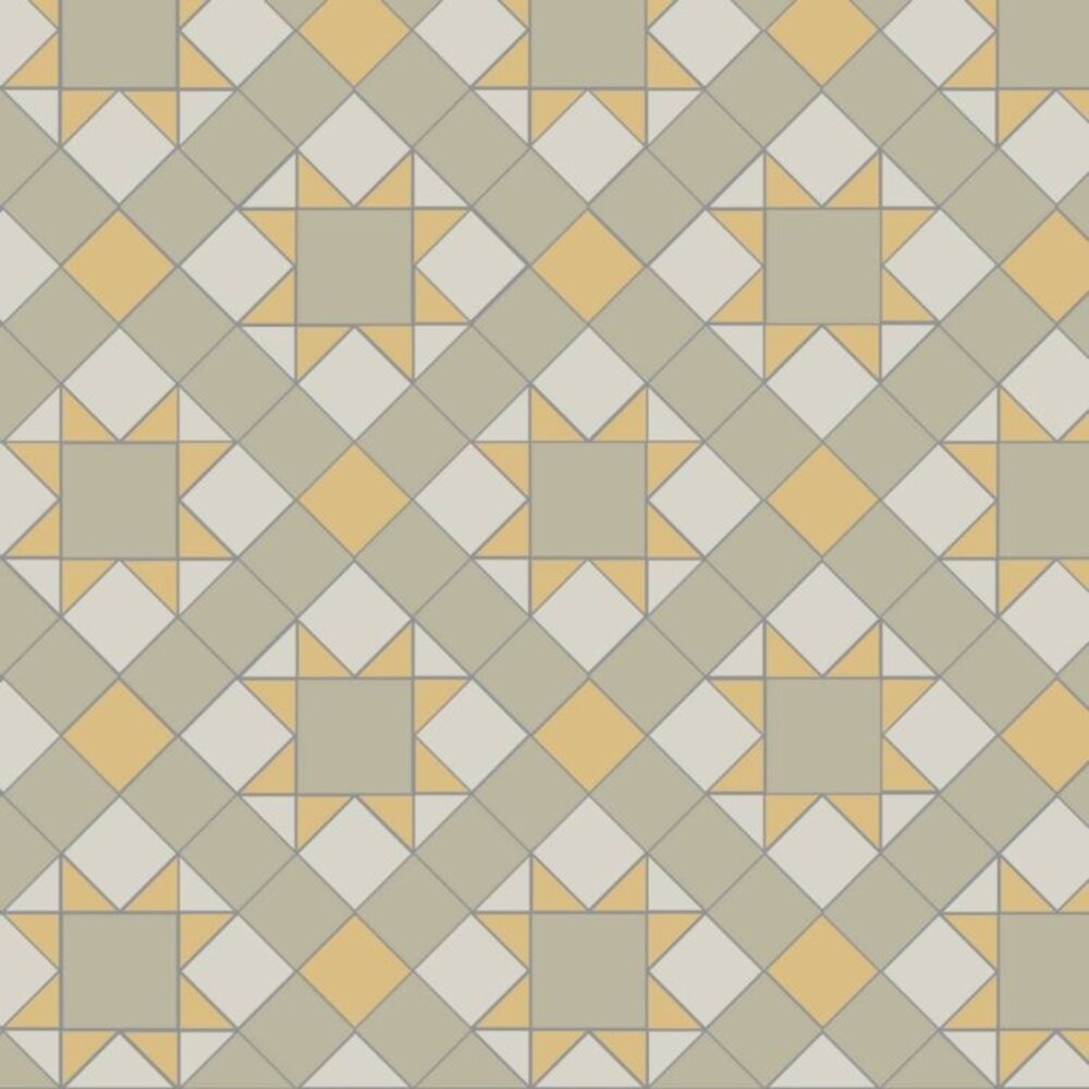 OS VFT Patterns OS Victorian Floor  Blenheim (Chester Mews, Dover White & Hawthorne Yellow)