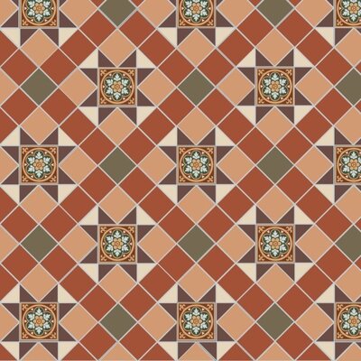 OS Victorian Floor Pattern Blenheim 7