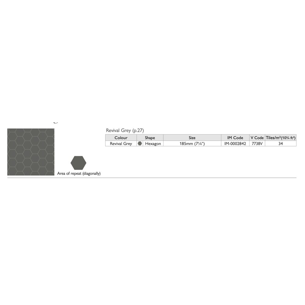 OS VFT Patterns OS Victorian Floor Buckfastleigh (Revival Grey)