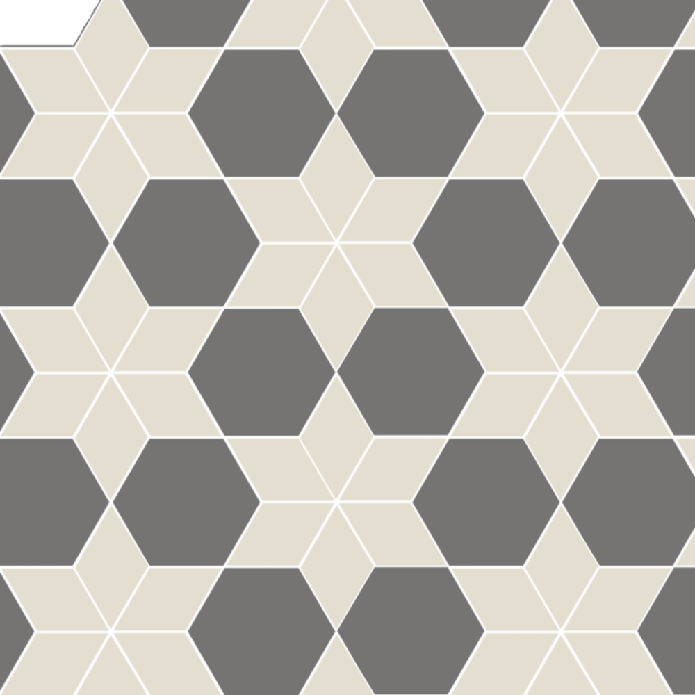 OS VFT Patterns OS Victorian Floor Carlisle (Dover White & Revival Grey)