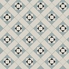 OS Victorian Floor Conway (Black, Dover White & Grey) OS VFT Patterns OS Victorian Floor Conway (Black, Dover White & Grey)