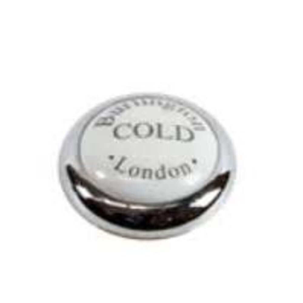 Burlington BB Decorative cap  of Burlington tap handles - HOT and COLD