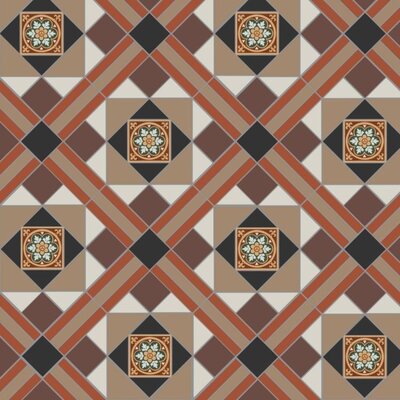 OS Victorian Floor Pattern Lindisfarne 3