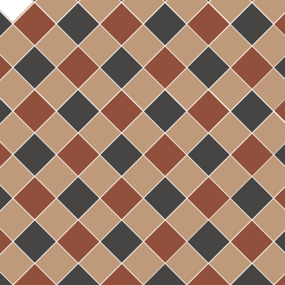 OS VFT Patterns OS Victorian Floor Oxford 106mm (Black, Old London & Red)