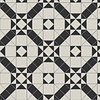 OS Victorian Floor Westminster (Black & Dover White) OS VFT Patterns OS Victorian Floor Westminster (Black & Dover White)