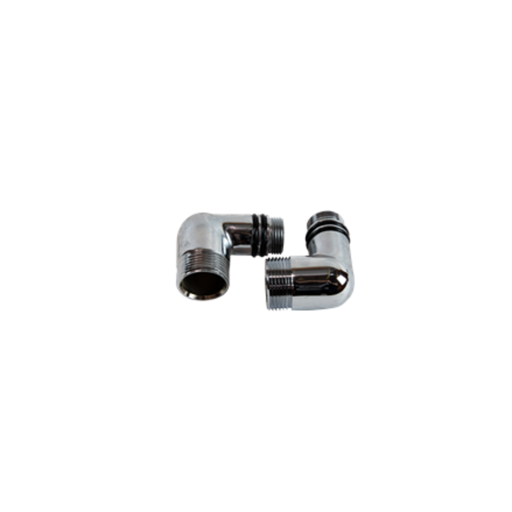 Burlington BB elbow pair chrome for V25, ARC74, AF1S, AF3S - SP714