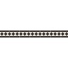 OS Victorian Floor Border Kingsley (Black & Dover White) OS VFT Borders OS Victorian Floor Border Kingsley (Black & Dover White)