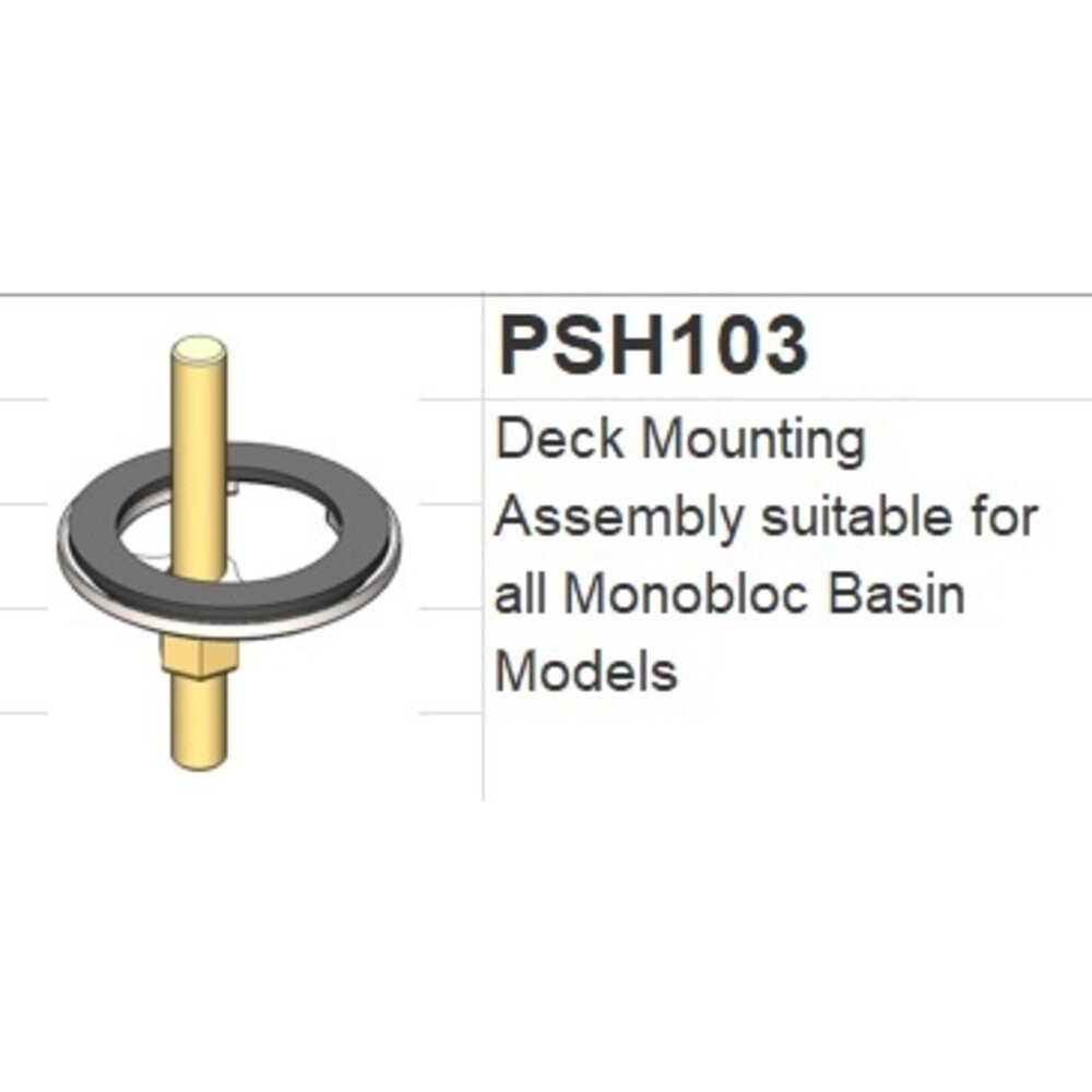 Lefroy Brooks LB Monobloc Fixing Kit PSH103