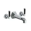 LB1930 Mackintosh 3-Loch Wannen-Armatur mit Hebelgriffen, Wandmontage MB-1270 Lefroy Brooks 1930 Mackintosh Black LB1930 Mackintosh 3-Loch Wannen-Armatur mit Hebelgriffen, Wandmontage MB-1270