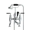 LB1930 Mackintosh Badewannenarmatur mit Handbrause MB-1100 Lefroy Brooks 1930 Mackintosh Black LB1930 Mackintosh Badewannenarmatur mit Handbrause MB-1100