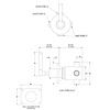 Mackintosh Unterputz 3-Wege Diverter mit Hebelgriff MB-1721 Lefroy Brooks 1930 Mackintosh Black Mackintosh Unterputz 3-Wege Diverter mit Hebelgriff MB-1721