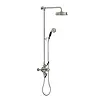 LB1930 Mackintosh opbouw douche-set met 8" douchekop en handdouche MBE-8754 Lefroy Brooks 1930 Mackintosh Black LB1930 Mackintosh opbouw douche-set met 8" douchekop en handdouche MBE-8754