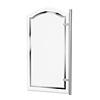 Classique Curved Badewannenaufsatz 850mm Burlington Classique Curved Badewannenaufsatz 850mm