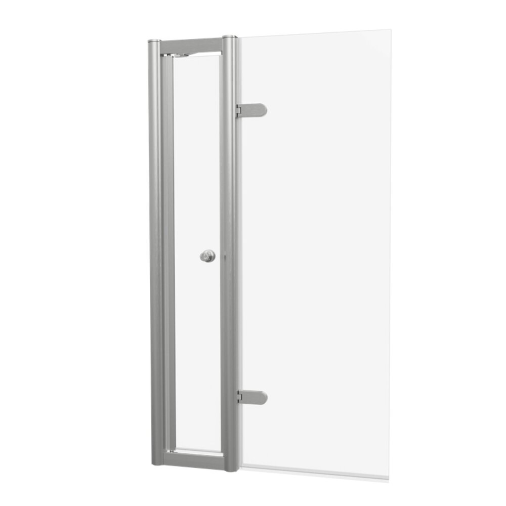 Burlington Classique Bath screen 850mm with access door