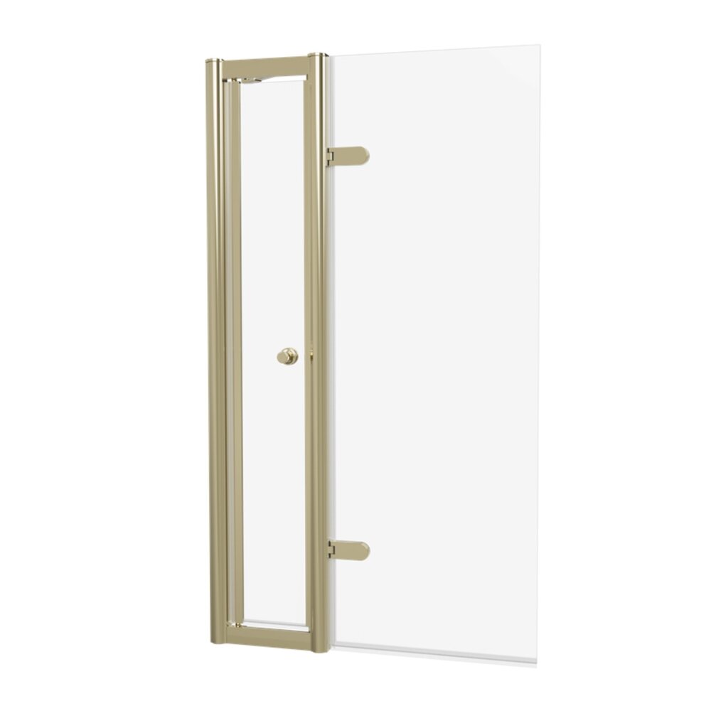 Burlington Classique Bath screen 850mm with access door
