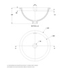 LB Classic onderbouwwastafel rond Lefroy Brooks 1900 Classic LB Classic onderbouwwastafel rond