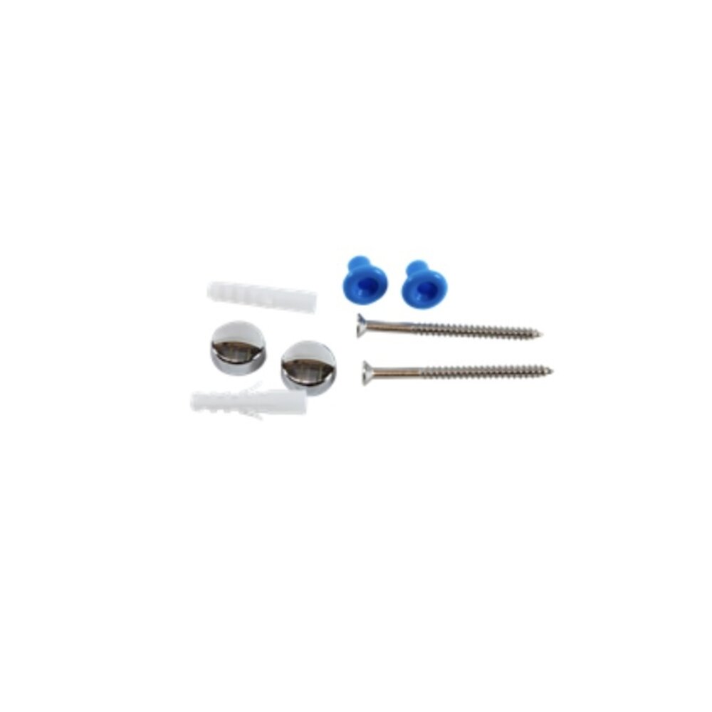 Burlington Burlington pan fixing screws and covers chrome SP17