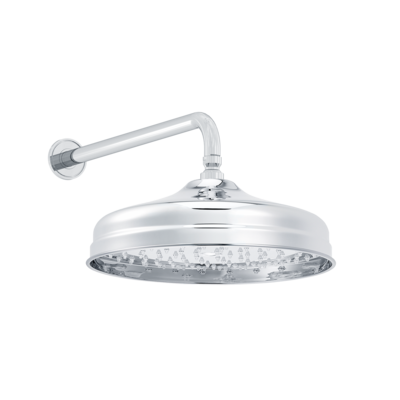 RVB shower rose 30cm with arm 8020.--.72