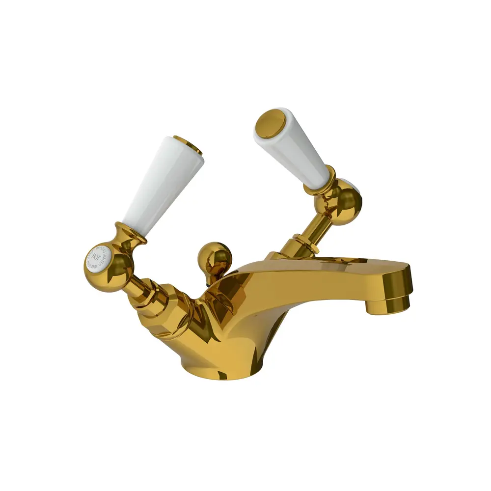 Lefroy Brooks 1900 Classic LB1900 Classic 1-gats wastafelkraan met hendels WL-1185