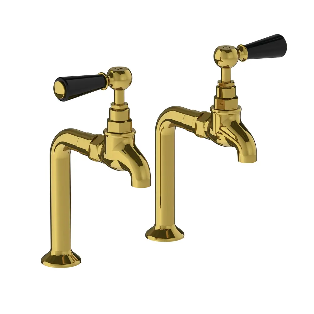 Kitchen pillar tap Classic Black Lever BL-1590 Lefroy Brooks 1900 Classic Black Kitchen pillar tap Classic Black Lever BL-1590