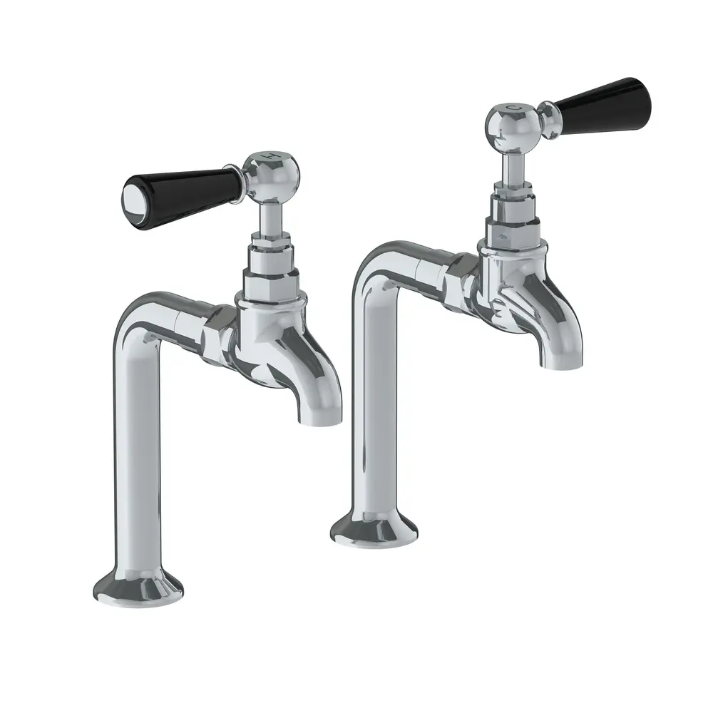 Kitchen pillar tap Classic Black Lever BL-1590 Lefroy Brooks 1900 Classic Black Kitchen pillar tap Classic Black Lever BL-1590