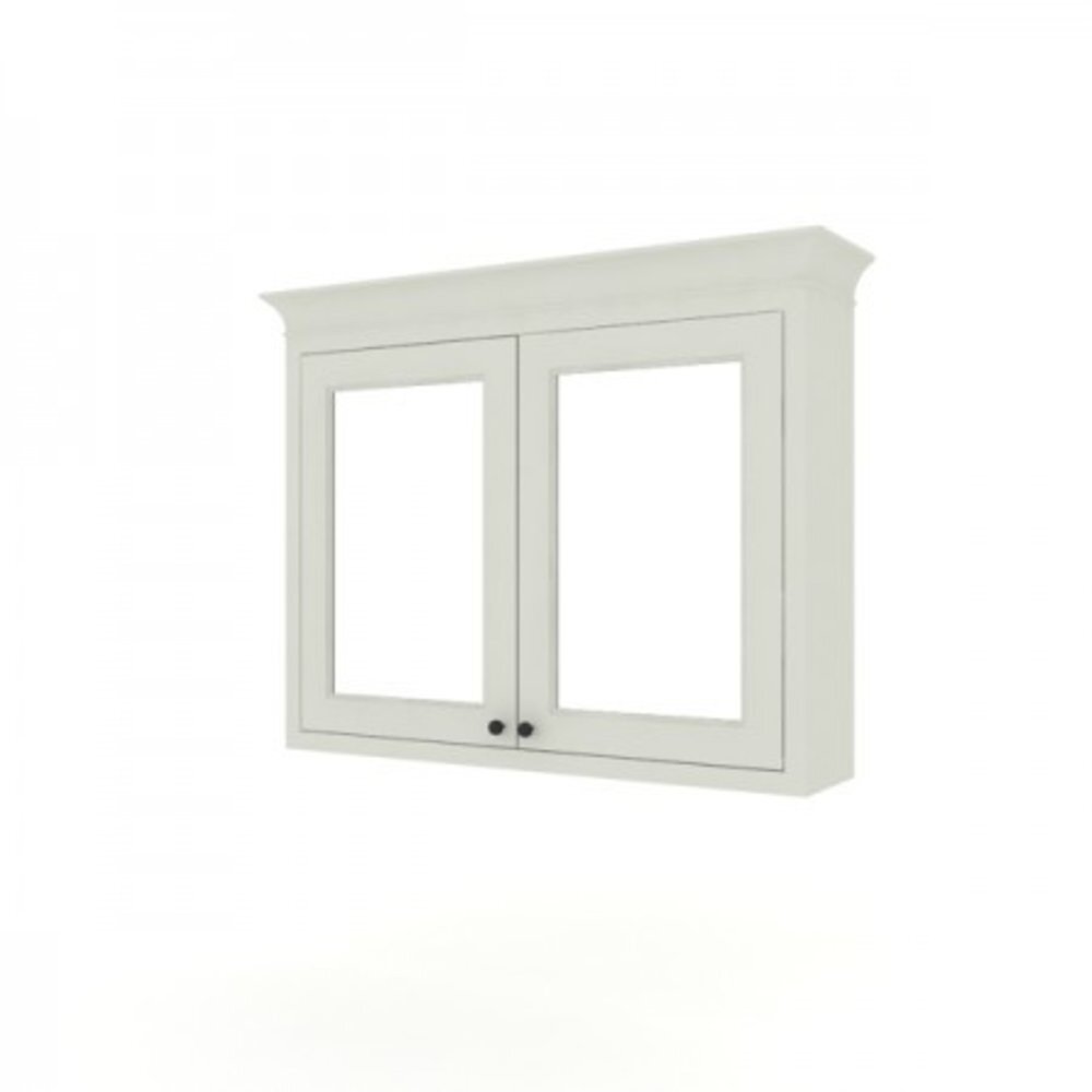 OUTLET Badezimmer Spiegelschrank Victorian VMC120 - RAL9010 TCH Victorian OUTLET Badezimmer Spiegelschrank Victorian VMC120 - RAL9010