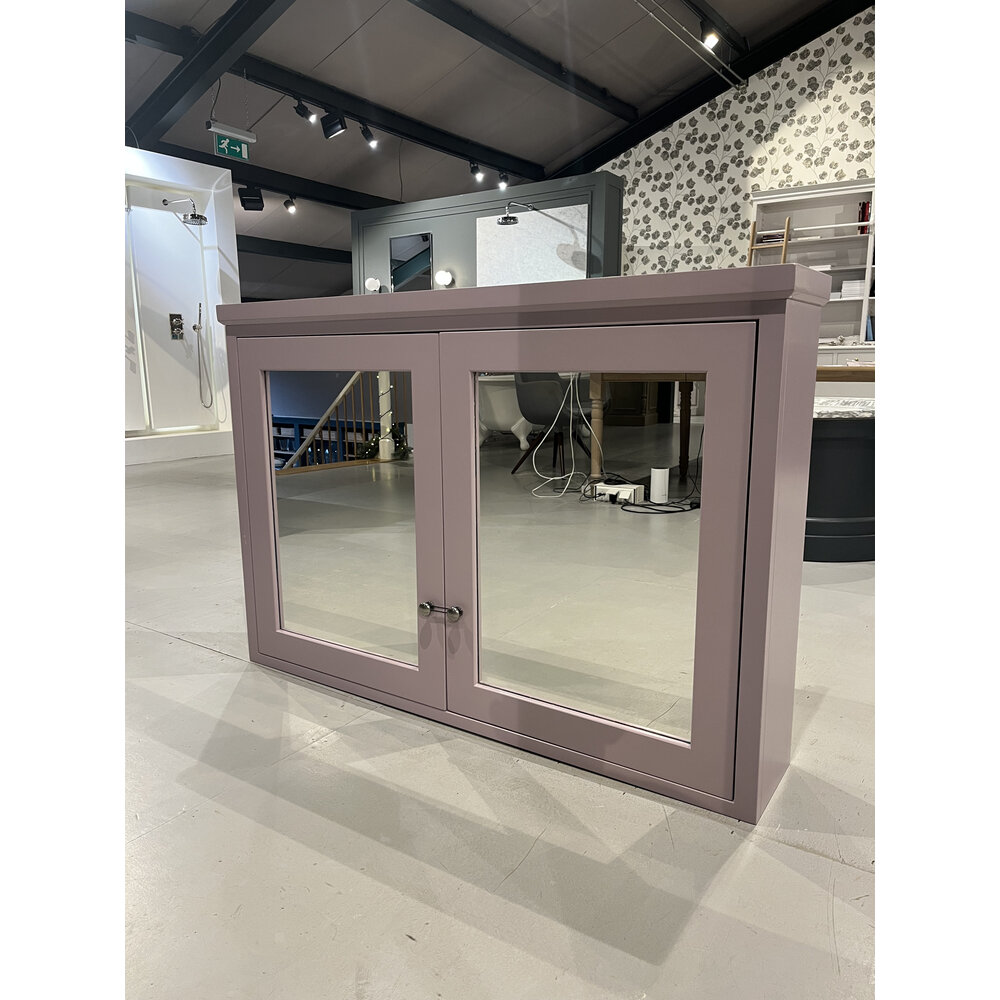 OUTLET Bathroom mirror cabinet Victorian VMC140 - Lila TCH Victorian OUTLET Bathroom mirror cabinet Victorian VMC140 - Lila