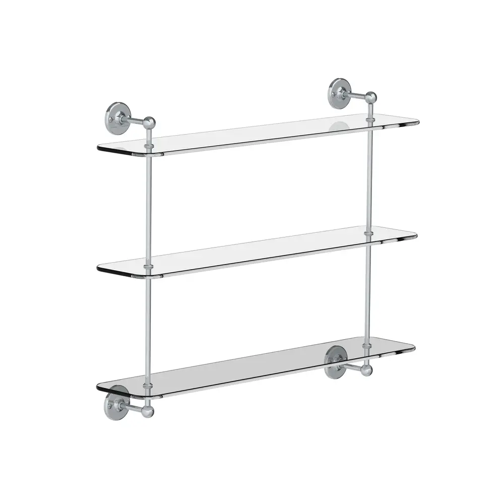 Lefroy Brooks 1900 Classic LB Classic drie-lagige glazen plank LB-4518