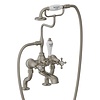 Claremont badmengkraan met handdouche en pootset BB Edwardian Claremont badmengkraan met handdouche en pootset