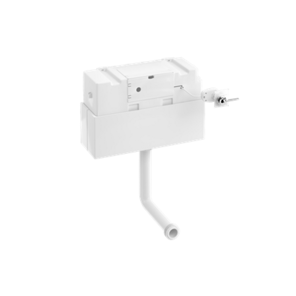 BB UP-Spülkasten Dual Flush mit Riviera Spülgriff F6CCRIV Burlington BB UP-Spülkasten Dual Flush mit Riviera Spülgriff F6CCRIV